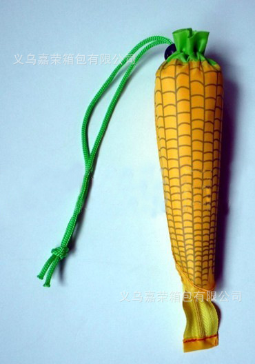 【廠家直銷蔬菜玉米折疊購物袋 超市滌綸環(huán)保袋 尼龍創(chuàng)意購物袋】價(jià)格,廠家,圖片,家用購物籃、袋、車,義烏嘉榮箱包-