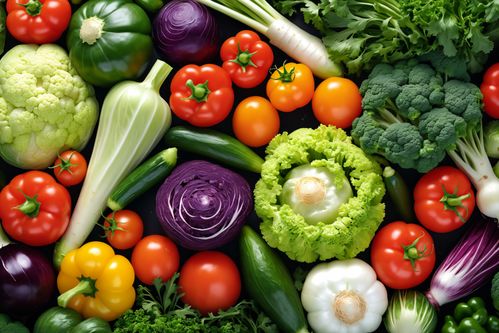 有機蔬菜紫甘藍高清圖 果蔬圖片素材