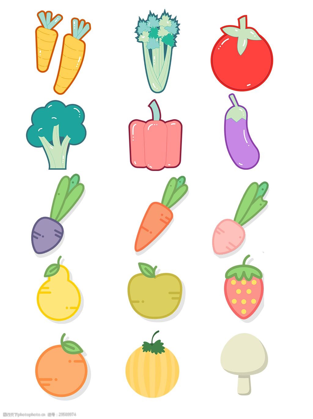 手繪扁平化風(fēng)格在水果蔬菜農(nóng)副產(chǎn)品收購中的創(chuàng)新應(yīng)用